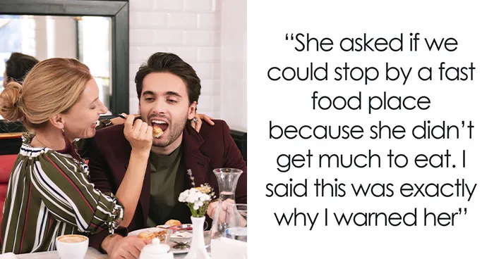 Woman Leaves Dinner Hungry Again After Sharing Her Food, Gets A Reality Check From Boyfriend