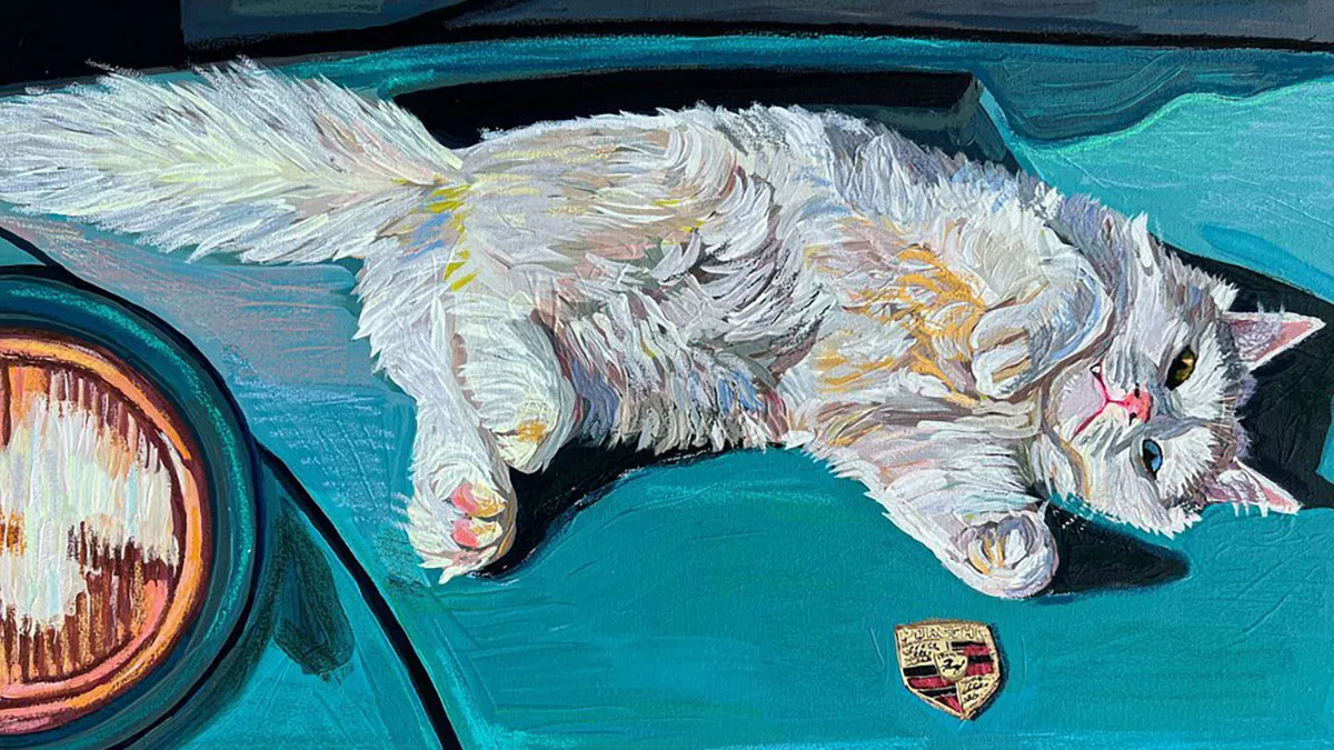 Bright And Inviting At First, Paintings By This Artist Slowly Reveal Something Unsettling (40 Pics)