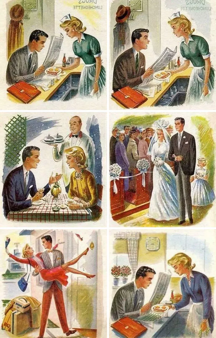 "Circle Of Love," Saturday Evening Post Cover, April 8, 1961 By Constantin Alajalo