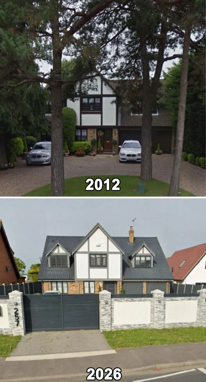 24 Fotos de casas en Google Maps que cabrearon a la gente con sus cambios
