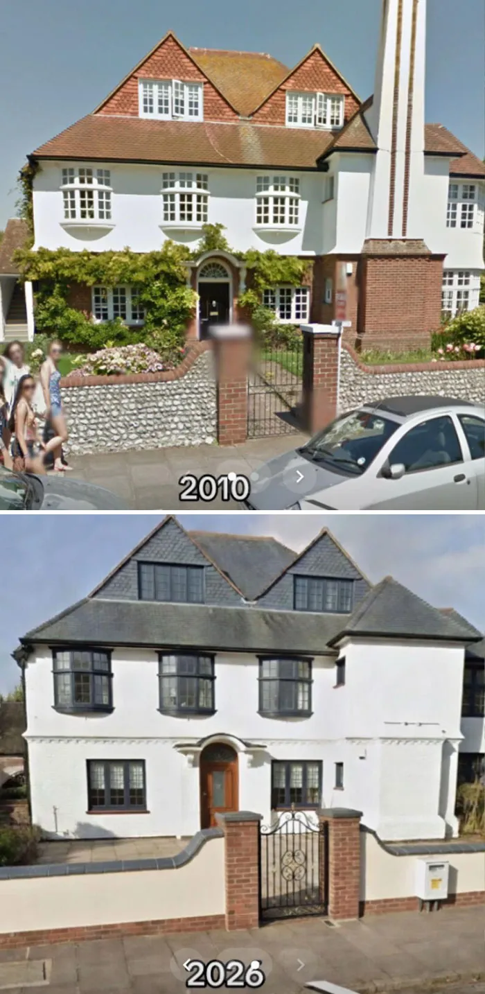 24 Fotos de casas en Google Maps que cabrearon a la gente con sus cambios