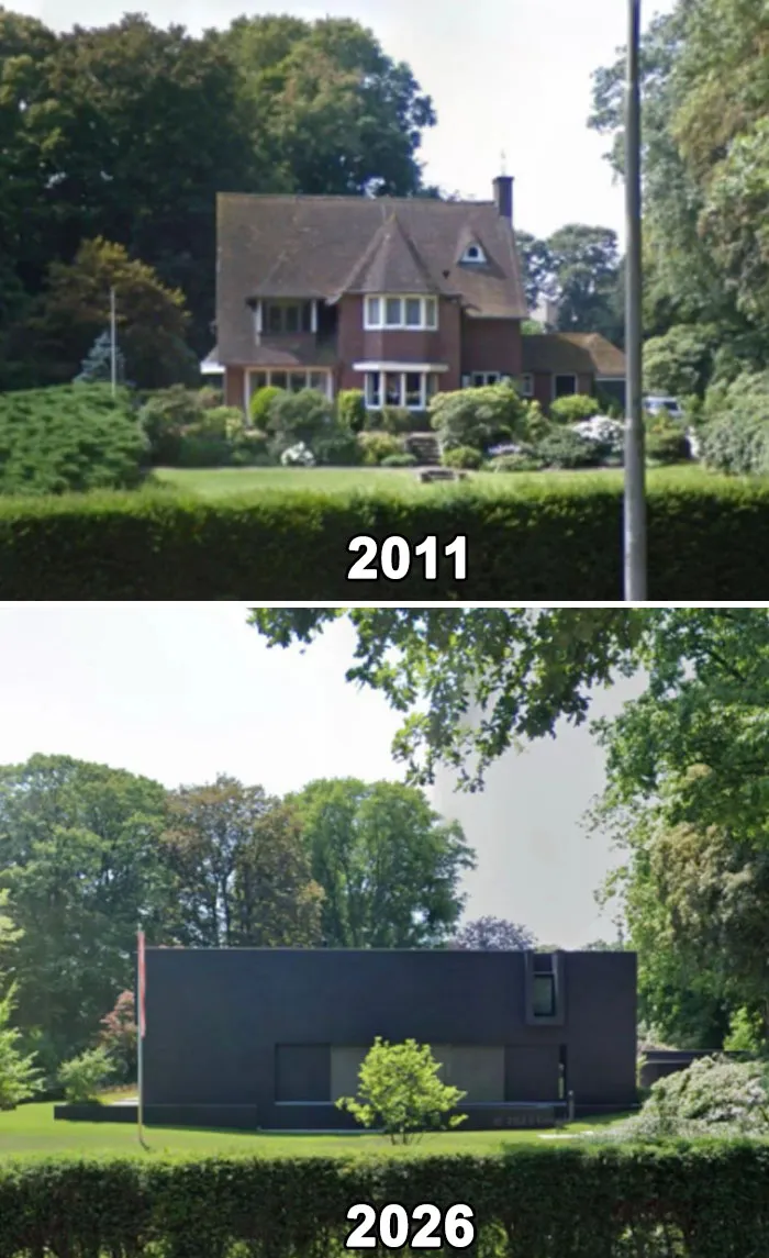 24 Fotos de casas en Google Maps que cabrearon a la gente con sus cambios