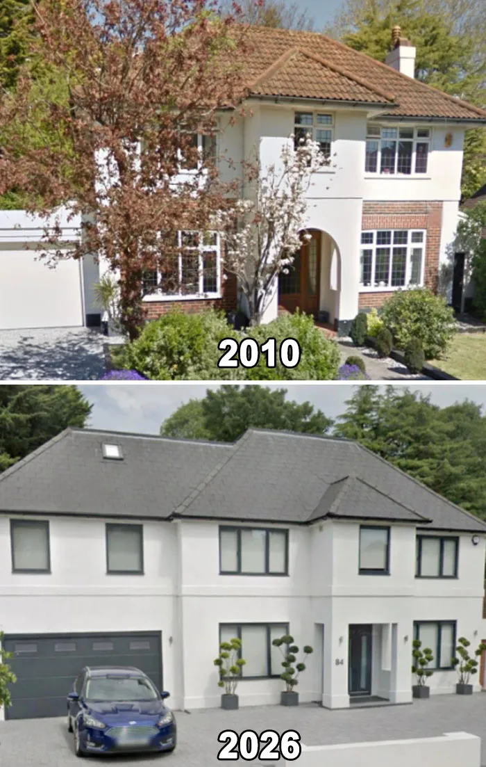 24 Fotos de casas en Google Maps que cabrearon a la gente con sus cambios