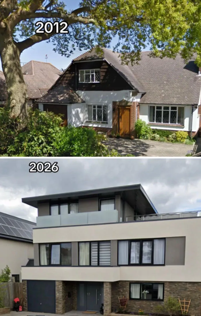 24 Fotos de casas en Google Maps que cabrearon a la gente con sus cambios