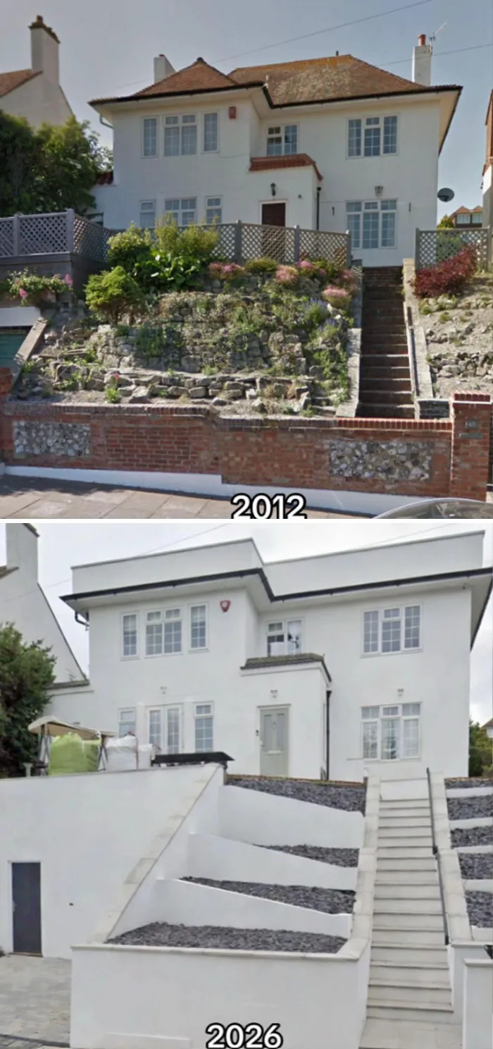 24 Fotos de casas en Google Maps que cabrearon a la gente con sus cambios