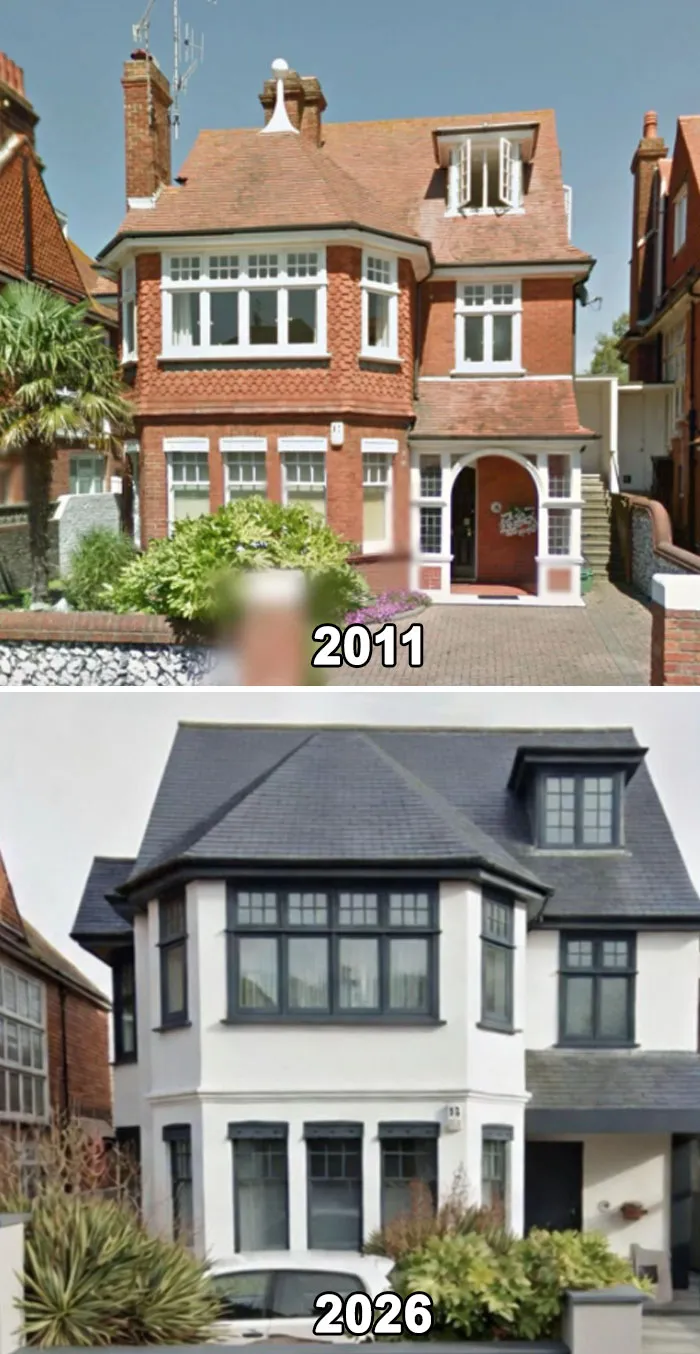 24 Fotos de casas en Google Maps que cabrearon a la gente con sus cambios