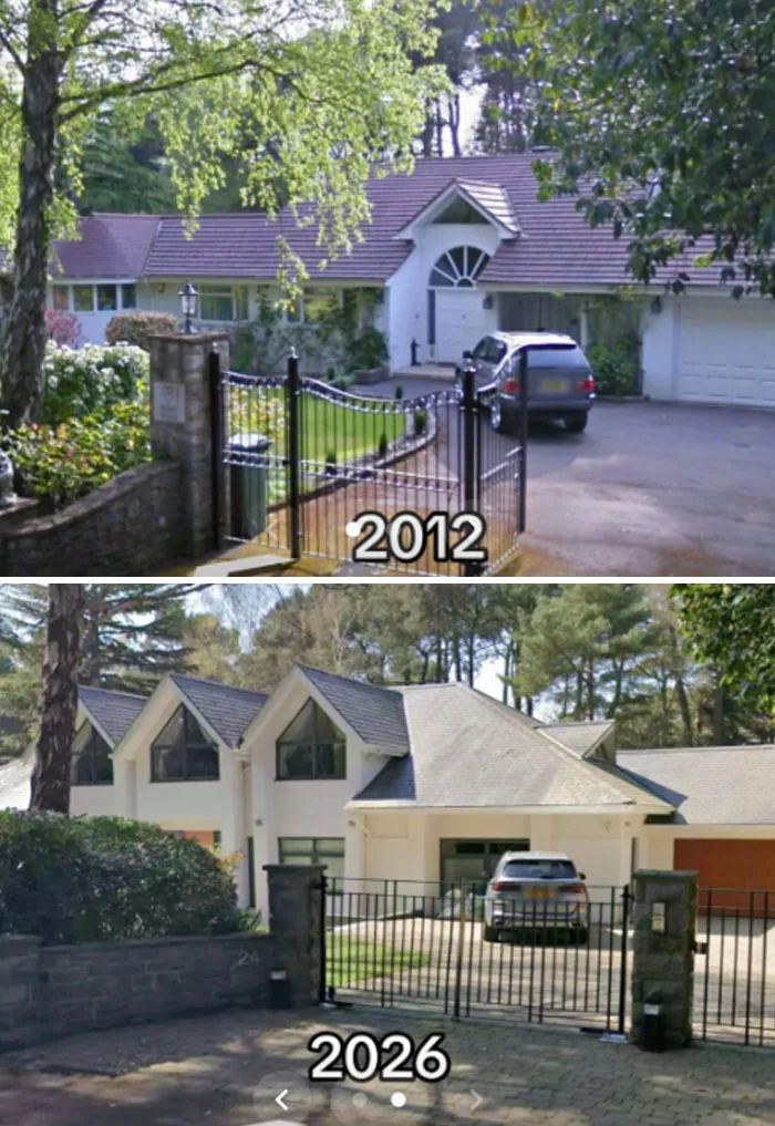 24 Fotos de casas en Google Maps que cabrearon a la gente con sus cambios