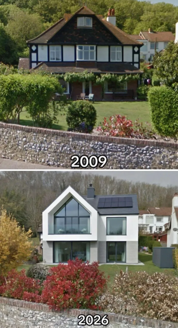 24 Fotos de casas en Google Maps que cabrearon a la gente con sus cambios