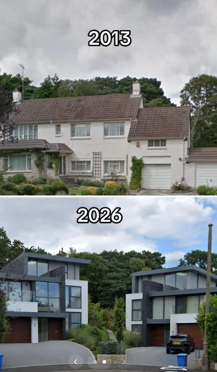 24 Fotos de casas en Google Maps que cabrearon a la gente con sus cambios