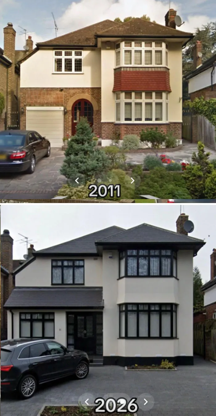 24 Fotos de casas en Google Maps que cabrearon a la gente con sus cambios