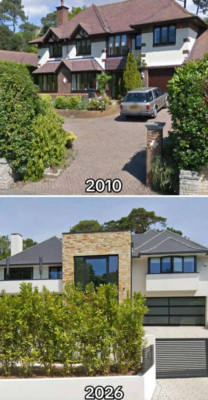 24 Fotos de casas en Google Maps que cabrearon a la gente con sus cambios