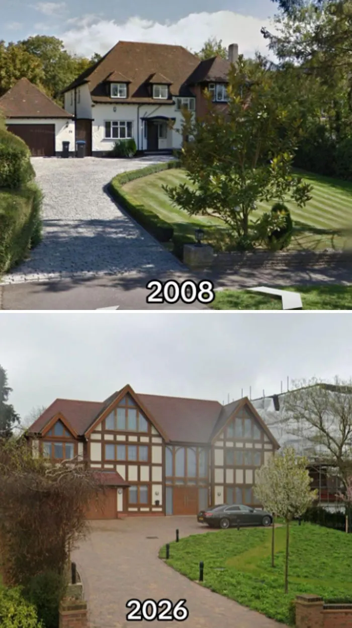 24 Fotos de casas en Google Maps que cabrearon a la gente con sus cambios