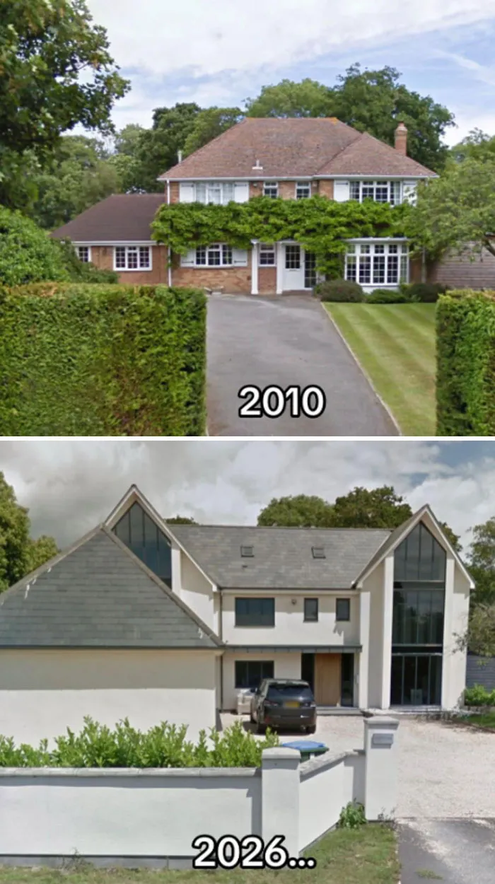 24 Fotos de casas en Google Maps que cabrearon a la gente con sus cambios