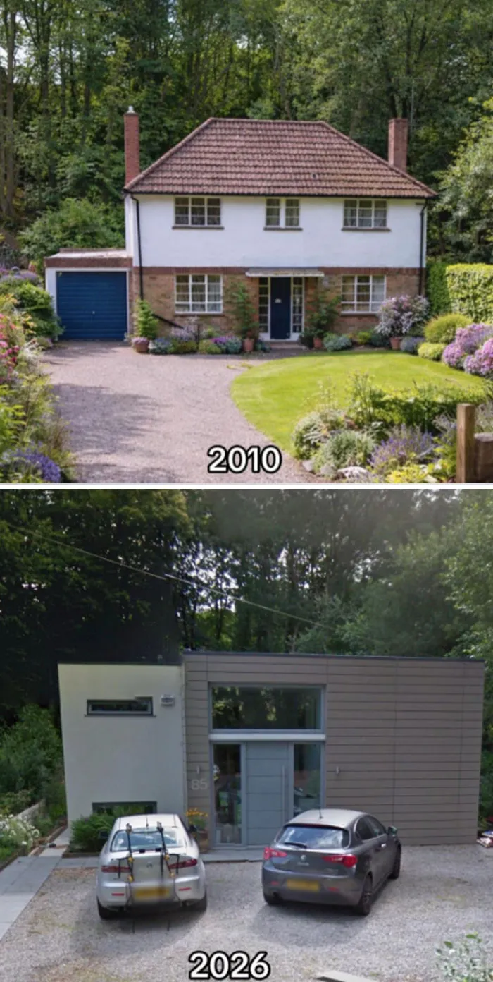 24 Fotos de casas en Google Maps que cabrearon a la gente con sus cambios
