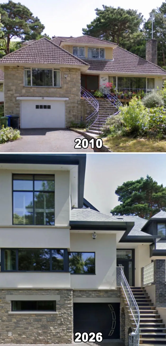 24 Fotos de casas en Google Maps que cabrearon a la gente con sus cambios