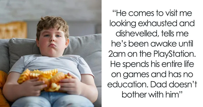 Horrified Mom Begs Social Services To Save Her Obese 9YO Son From Negligent Dad, Gets Nothing