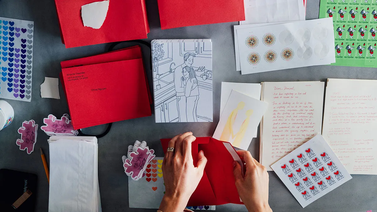 This Artist Is Transforming Everyday Mail Into Moments Of Care And Connection