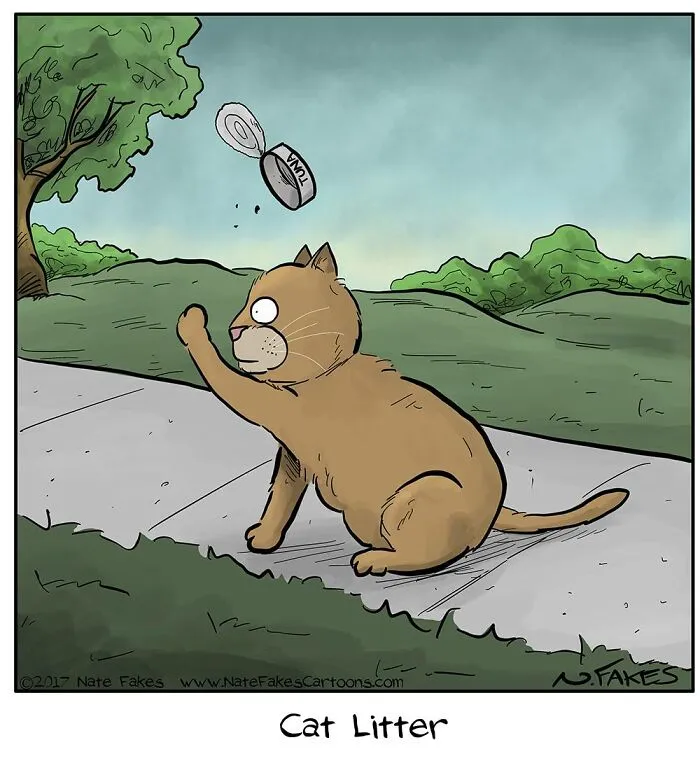 26 Funny Comics That Perfectly Capture The Strange World Of Cats
