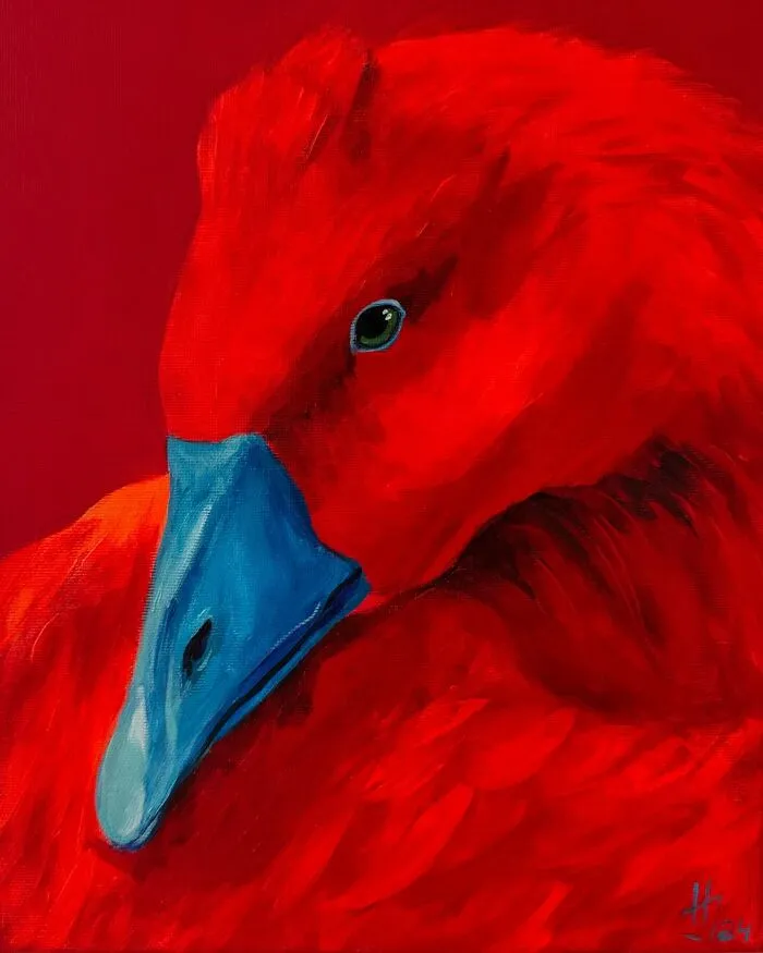 This Artist’s 26 Surreal Paintings Of Geese Are Strange, Symbolic, And Beautiful All At The Same Time