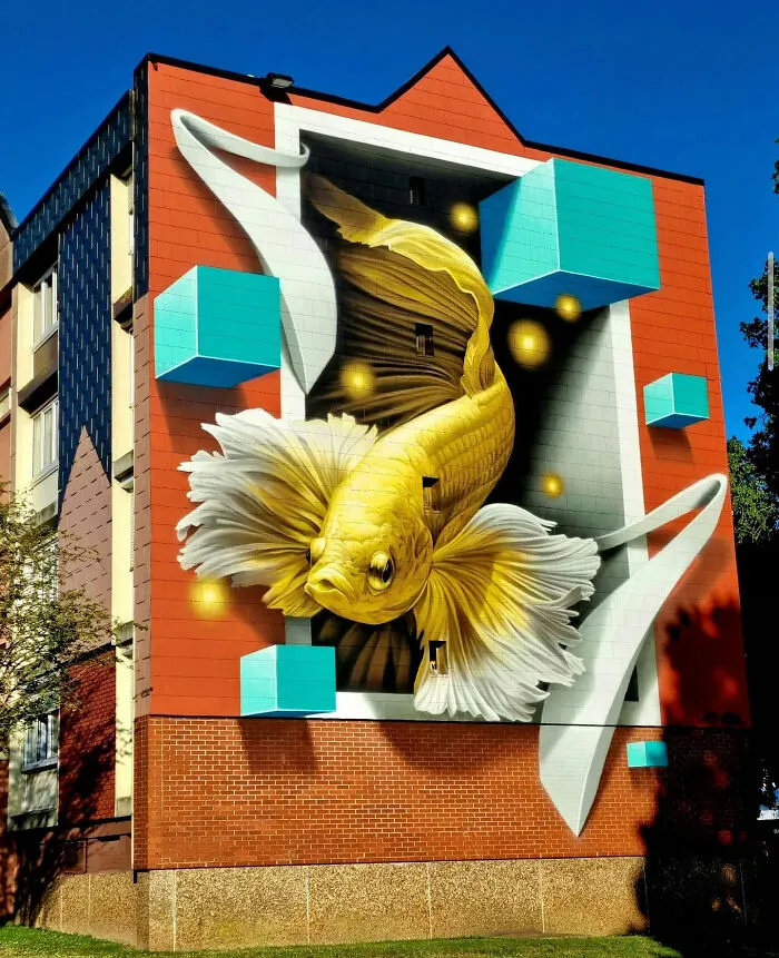 This Page Shared 50 Stunning Street Art Pieces That Bring More Imagination To The Streets