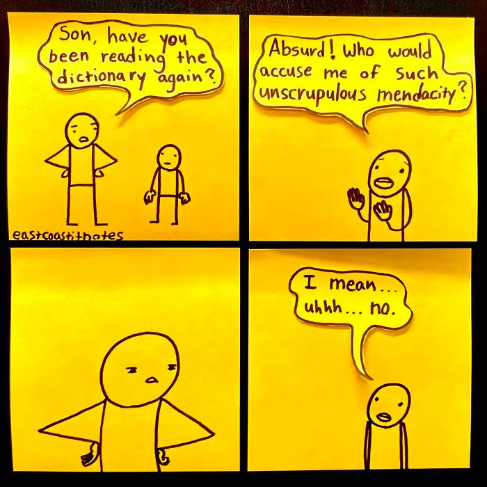 33 Funny And Unexpected Post-It Comics Prove That Simplicity Wins (New Pics)
