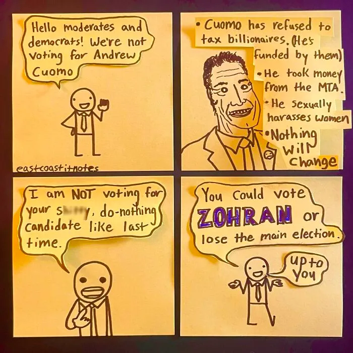 33 Funny And Unexpected Post-It Comics Prove That Simplicity Wins (New Pics)