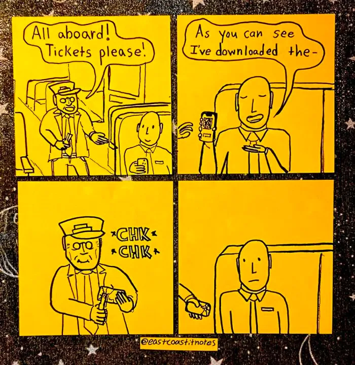 33 Funny And Unexpected Post-It Comics Prove That Simplicity Wins (New Pics)