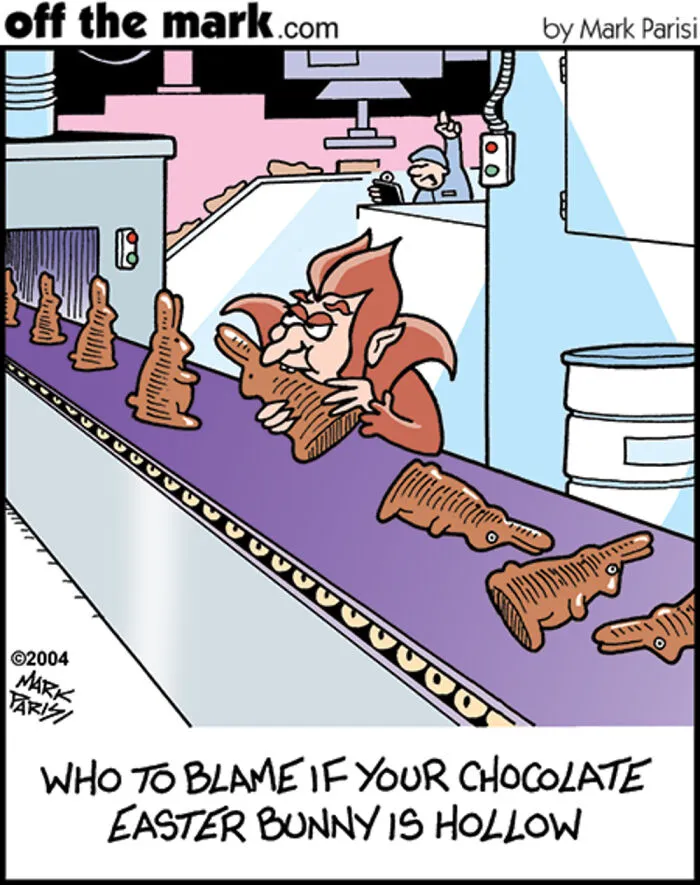 50 Hilarious Easter Comics By Mark Parisi That Reveal Just How Dramatic Eggs Can Be