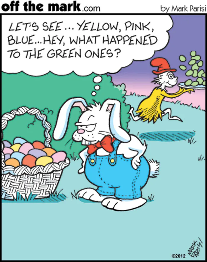 50 Hilarious Easter Comics By Mark Parisi That Reveal Just How Dramatic Eggs Can Be