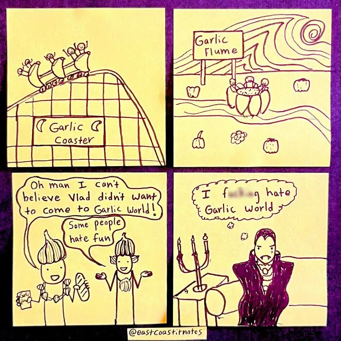 33 Funny And Unexpected Post-It Comics Prove That Simplicity Wins (New Pics)