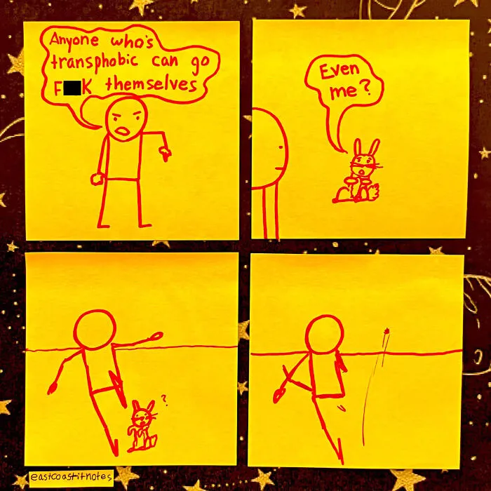 33 Funny And Unexpected Post-It Comics Prove That Simplicity Wins (New Pics)