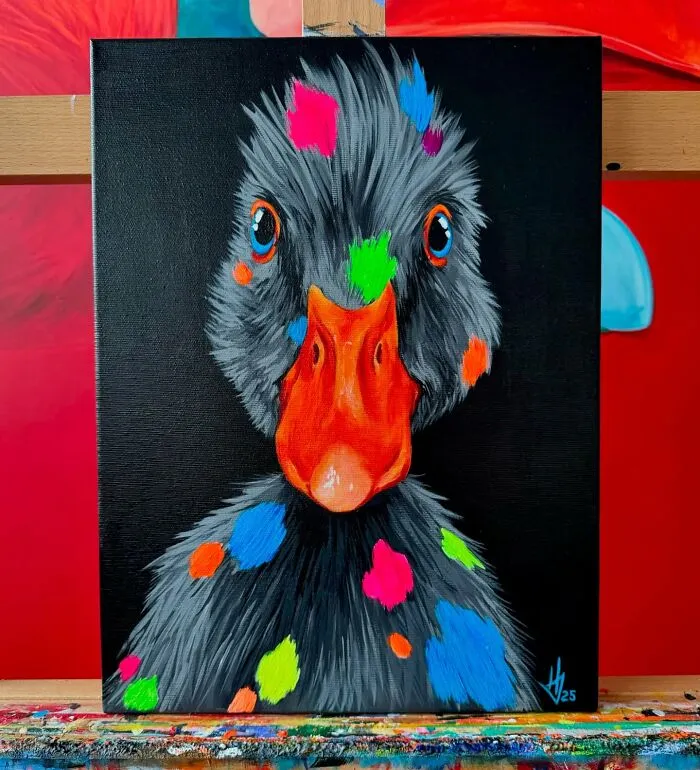 This Artist’s 26 Surreal Paintings Of Geese Are Strange, Symbolic, And Beautiful All At The Same Time