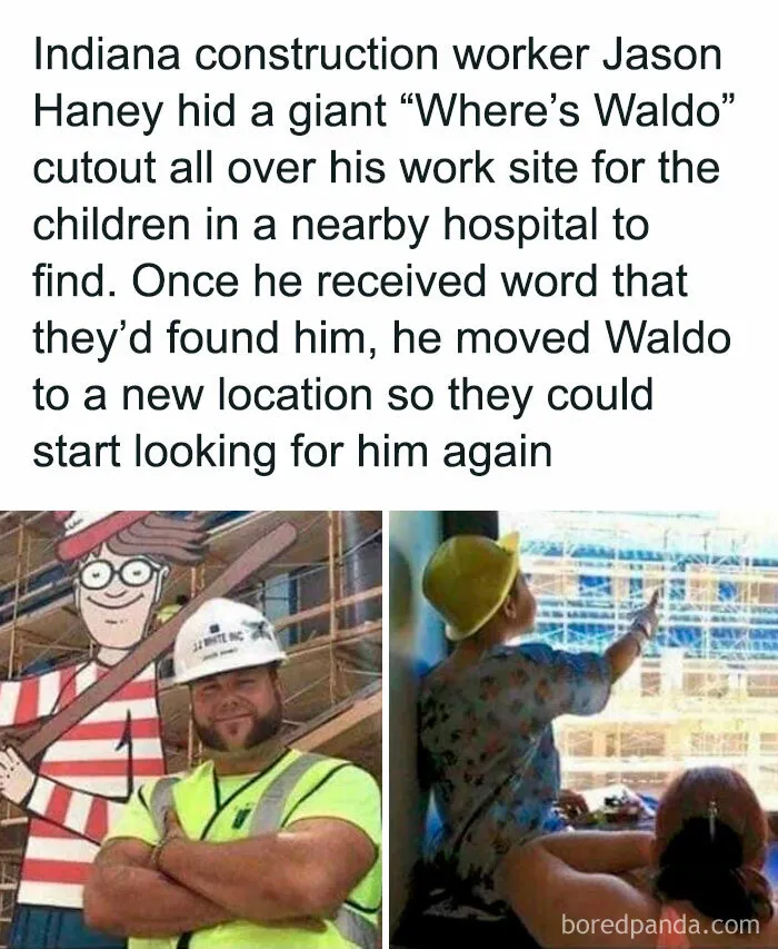 Some Heroes Wear Hard Hats❤️
