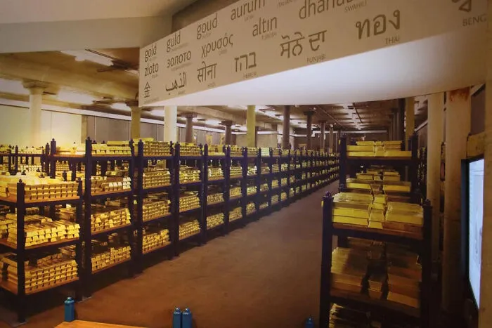 Bank Of England Gold Vaults, UK