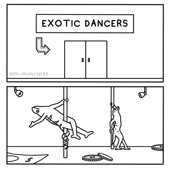 Satire, Absurdity, And A Touch Of Dark Humor: 30 New Comics By This Artist 
