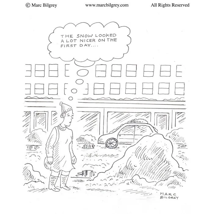In Just One Panel, Marc Bilgrey Delivers 36 New Cartoons Packed With Sharp Wit And Humor