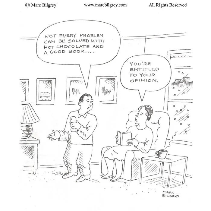 In Just One Panel, Marc Bilgrey Delivers 36 New Cartoons Packed With Sharp Wit And Humor