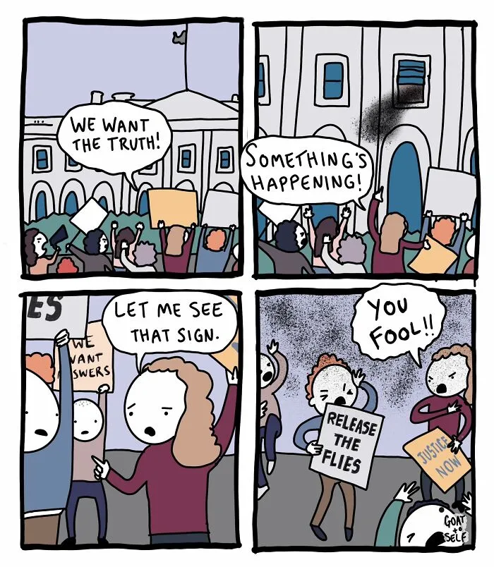 Artist Made 25 New Unhinged Comics With Unexpected Endings That May Surprise You
