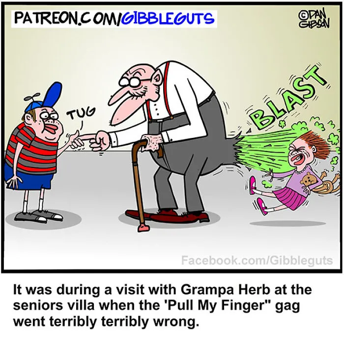Dan Gibson Created 43 New Comics That Make Senior Life Look Wildly Entertaining