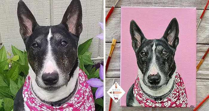 52 Amazingly Detailed Pet Portrait Paintings By This Artist