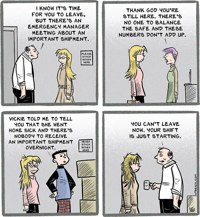 If You’ve Ever Worked Retail, This Artist’s 50 New Comics Might Feel Very Relatable