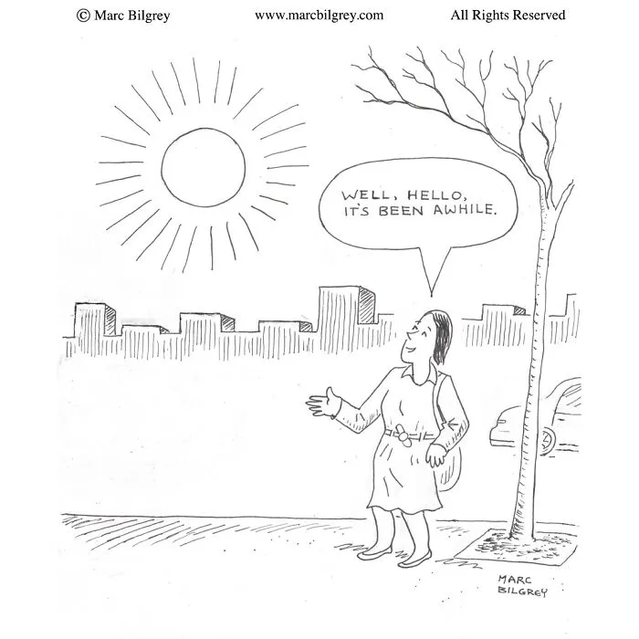 In Just One Panel, Marc Bilgrey Delivers 36 New Cartoons Packed With Sharp Wit And Humor