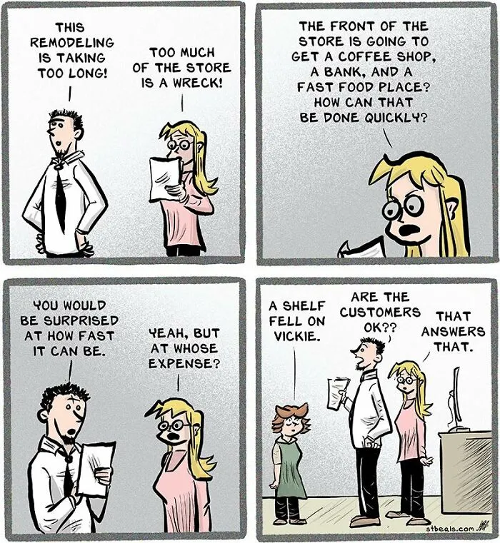 If You’ve Ever Worked Retail, This Artist’s 50 New Comics Might Feel Very Relatable