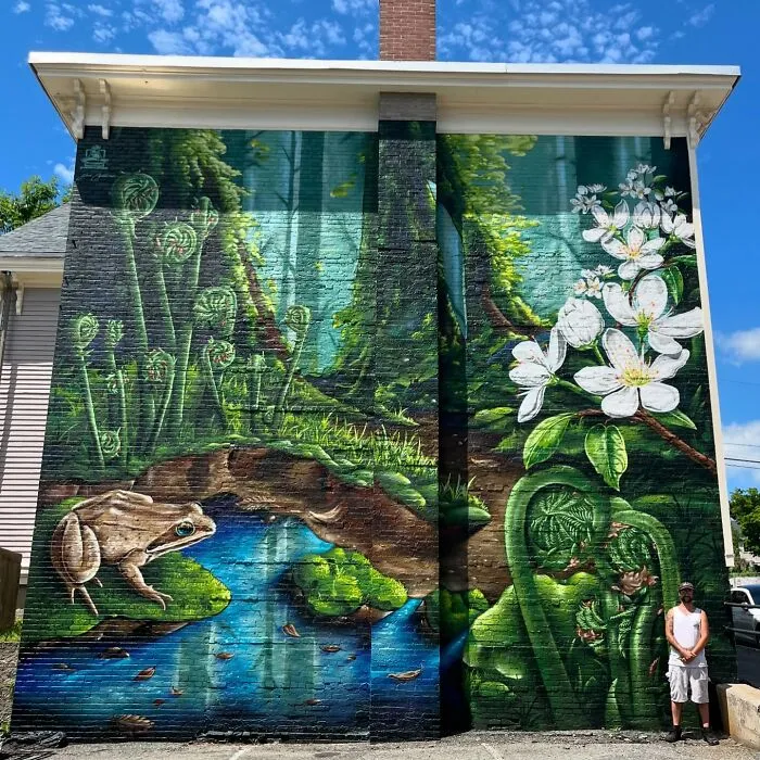 50 Bold Murals By ‘The Color Wizard’ That Turn Streets And Buildings Into Art