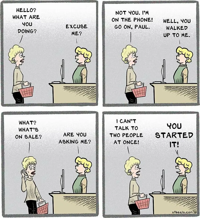 If You’ve Ever Worked Retail, This Artist’s 50 New Comics Might Feel Very Relatable