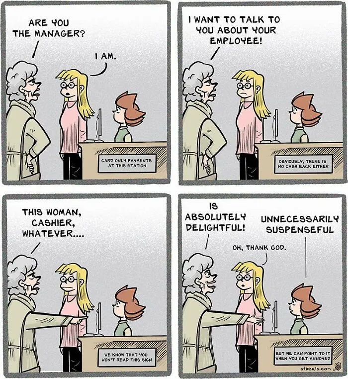 If You’ve Ever Worked Retail, This Artist’s 50 New Comics Might Feel Very Relatable