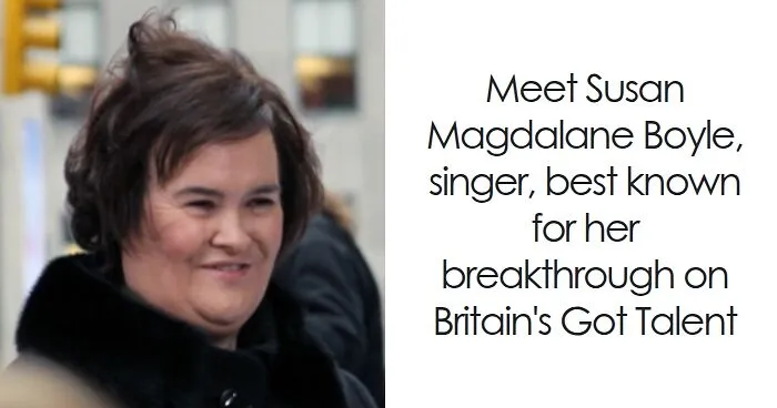 Susan Boyle: Bio And Career Highlights