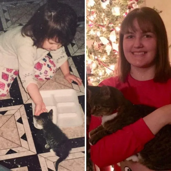 Then vs. Now. Happy (Almost) 20 Years!