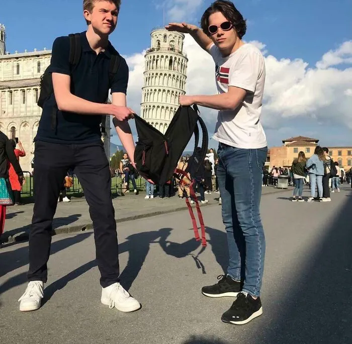 Robando la torre de Pisa