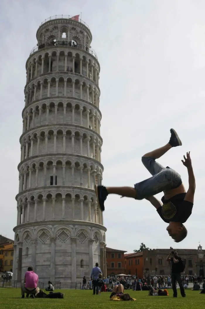 No quería la típica foto con la torre
